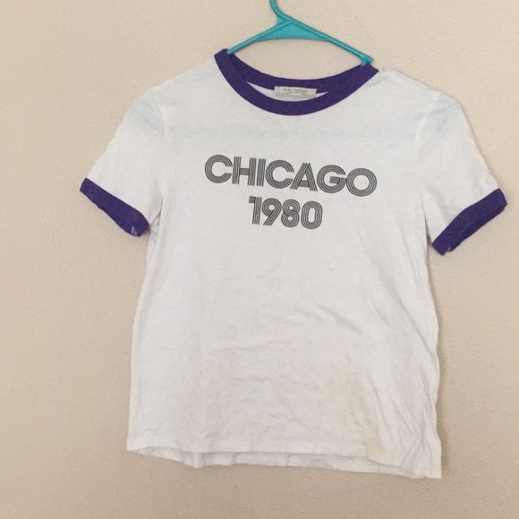 Zara Tops - A Chicago 1980 t-shirt